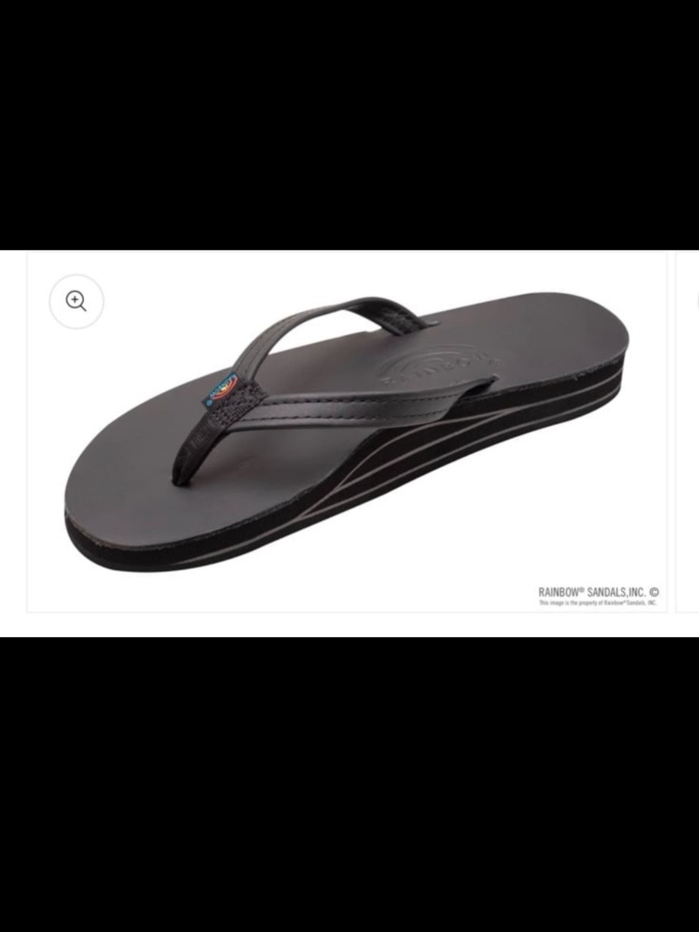 Rainbow Double Arch Narrow Strap Sandals